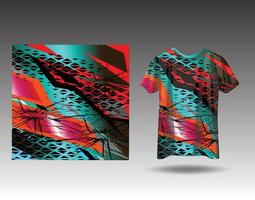 t-shirt sport- ontwerp voor racing Jersey wielersport Amerikaans voetbal gaming vector