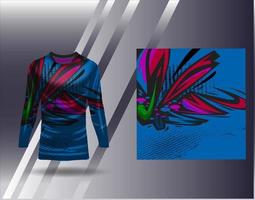 t-shirt sport- ontwerp voor racing Jersey wielersport Amerikaans voetbal gaming vector