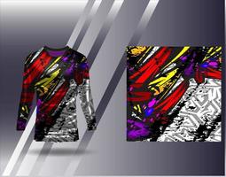 t-shirt sport- ontwerp voor racing Jersey wielersport Amerikaans voetbal gaming vector