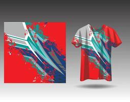 t-shirt sport- ontwerp voor racing Jersey wielersport Amerikaans voetbal gaming vector