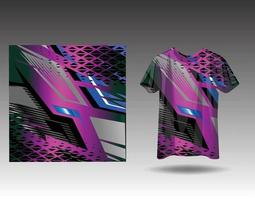 t-shirt sport- ontwerp voor racing Jersey wielersport Amerikaans voetbal gaming vector