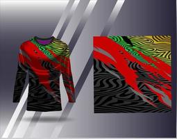 t-shirt sport- ontwerp voor racing Jersey wielersport Amerikaans voetbal gaming vector