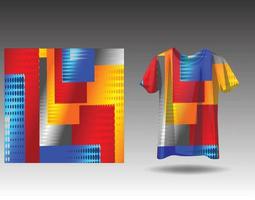 t-shirt sport- ontwerp voor racing Jersey wielersport Amerikaans voetbal gaming vector