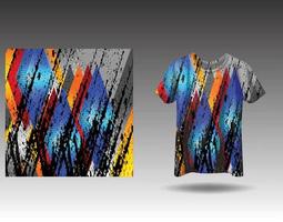 t-shirt sport- ontwerp voor racing Jersey wielersport Amerikaans voetbal gaming vector