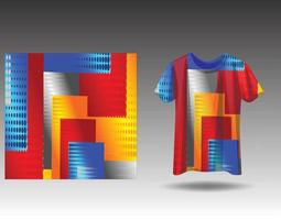 t-shirt sport- ontwerp voor racing Jersey wielersport Amerikaans voetbal gaming vector