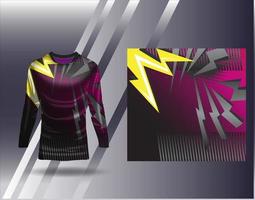 t-shirt sport- ontwerp voor racing Jersey wielersport Amerikaans voetbal gaming vector