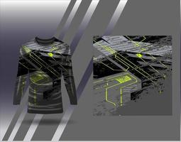 t-shirt sport- ontwerp voor racing Jersey wielersport Amerikaans voetbal gaming vector