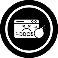 ddos vector icoon