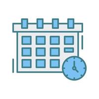 deadline vector pictogram