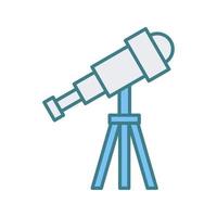 telescoop vector pictogram