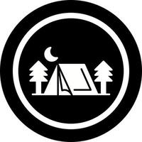 tent vector pictogram