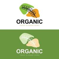 tarwe rijst- logo, agrarisch biologisch planten vector, luxe ontwerp gouden bakkerij ingrediënten vector