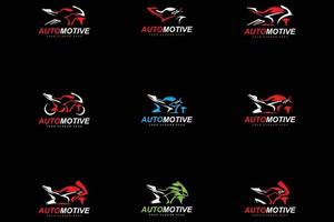 motorfiets logo, motosport voertuig vector, ontwerp voor, auto, motorfiets kostuum werkplaats, motorfiets reparatie, Product merk, motogp vector