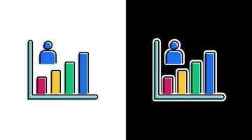 mensen groei bevolking infographic gegevens analyse kleurrijk icoon ontwerp tabel bar percentage vector
