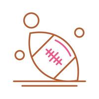 rugby vector pictogram