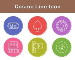 casino vector icoon reeks