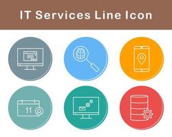 het Diensten vector icoon reeks