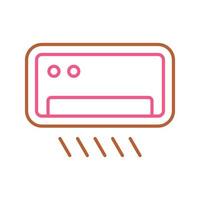 airconditioner vector pictogram