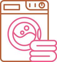 wasmachine vector pictogram