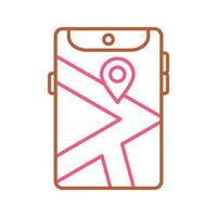 gps vector pictogram