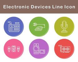 elektronisch apparaten vector icoon reeks