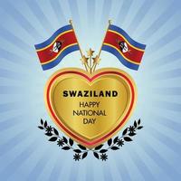 Swaziland nationaal dag , nationaal dag cakes vector