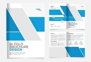 creatief professioneel abstract bedrijf brochure ontwerp sjabloon vector