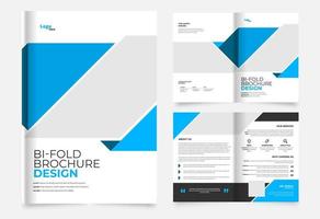creatief professioneel abstract bedrijf brochure ontwerp sjabloon vector