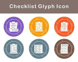 uniek checklist vector icoon