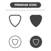 bescherming pictogram geïsoleerd op een witte achtergrond. voor uw websiteontwerp, logo, app, ui. vectorafbeeldingen illustratie en bewerkbare beroerte. eps 10. vector