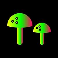 champignons vector icoon