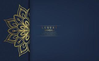 luxe sier mandala achtergrond met Arabische islamitische Oost-patroonstijl premium vector