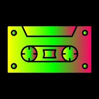 casette vector icoon