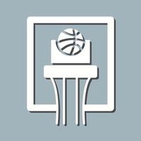 basketbal vector pictogram