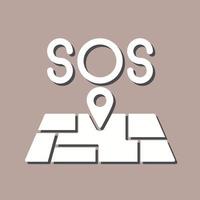 Sos vector icoon