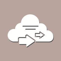 cloud computing vector icon