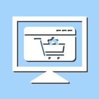 ecommerce instellingen vector icoon