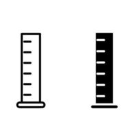 laboratorium icoon vector. analyses illustratie teken. test buis symbool. chemie logo. vector