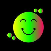 glimlach vector icoon