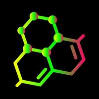 molecuul vector pictogram