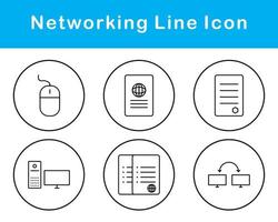 netwerken vector icoon reeks