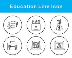 onderwijs vector icoon reeks