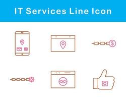 het Diensten vector icoon reeks