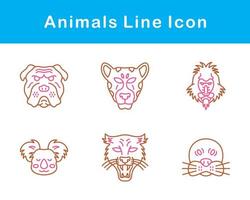 dieren vector icoon reeks