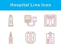ziekenhuis vector icoon reeks