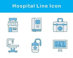 ziekenhuis vector icoon reeks