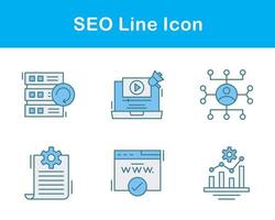 seo vector icoon reeks