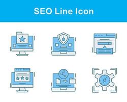 seo vector icoon reeks