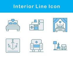 interieur vector icoon reeks