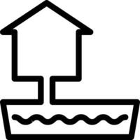 water huis vector illustratie Aan een achtergrond.premium kwaliteit symbolen.vector pictogrammen voor concept en grafisch ontwerp.